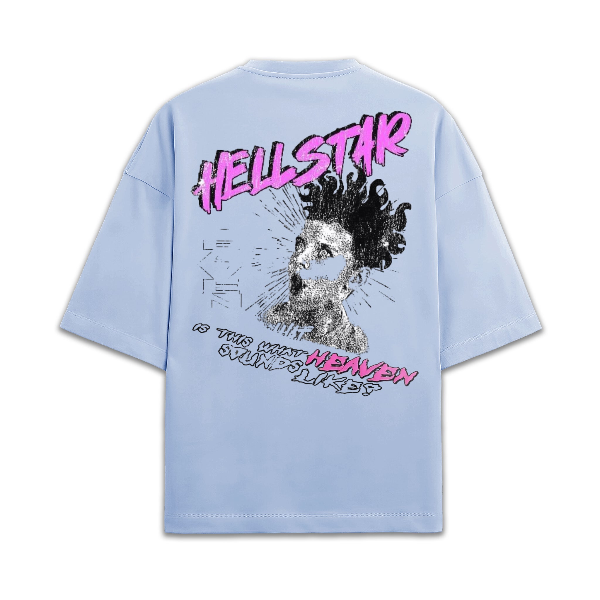 "HELLSTAR" Terry Oversized T-Shirt