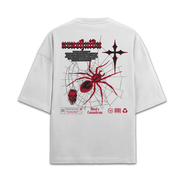 "MIND'S CONUNDRUM" Terry Oversized T-Shirt