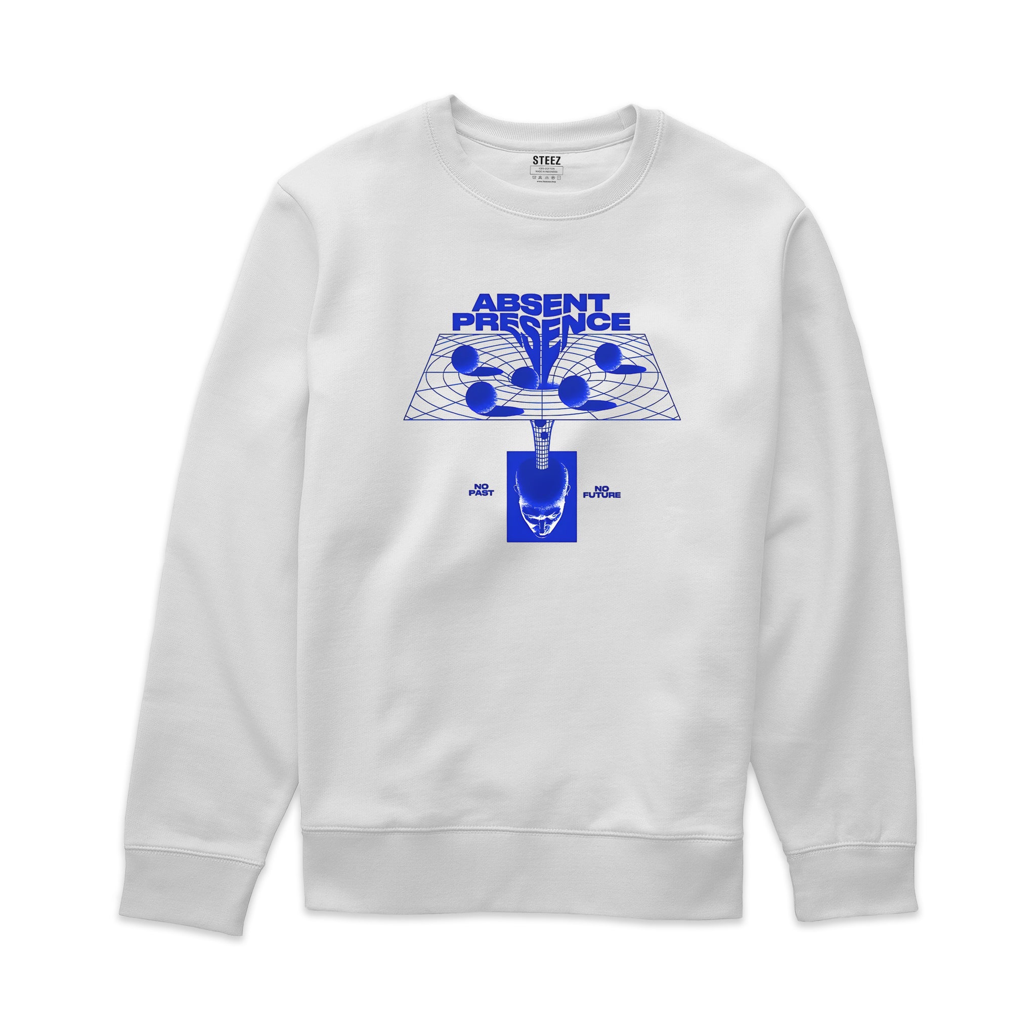 "ABSENT PRESENCE" Oversized Sweatshirt