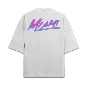 "MIAMI" Terry Oversized T-Shirt